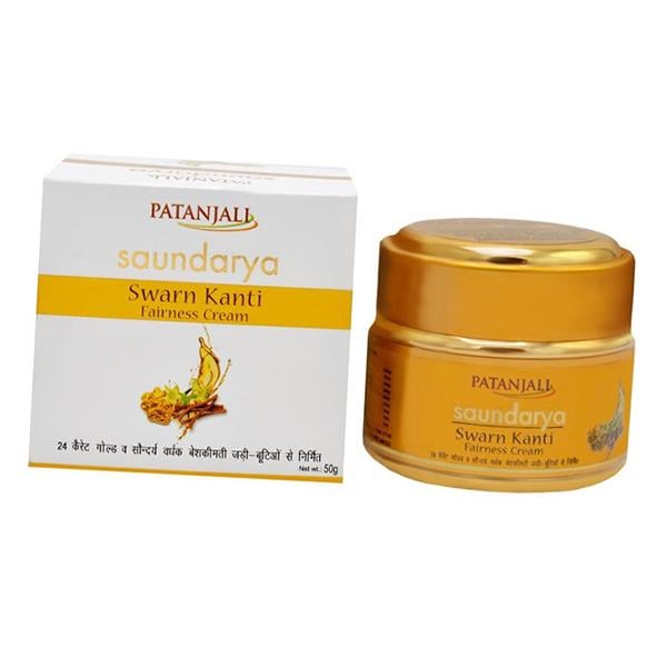Крем для лица Patanjali Saundarya Swarm Kanti Fairness Cream 50 г (43635031)