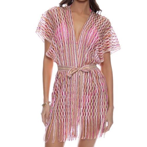 Туніка пляжна Luli Fama O/S Різнокольоровий (L824L99)