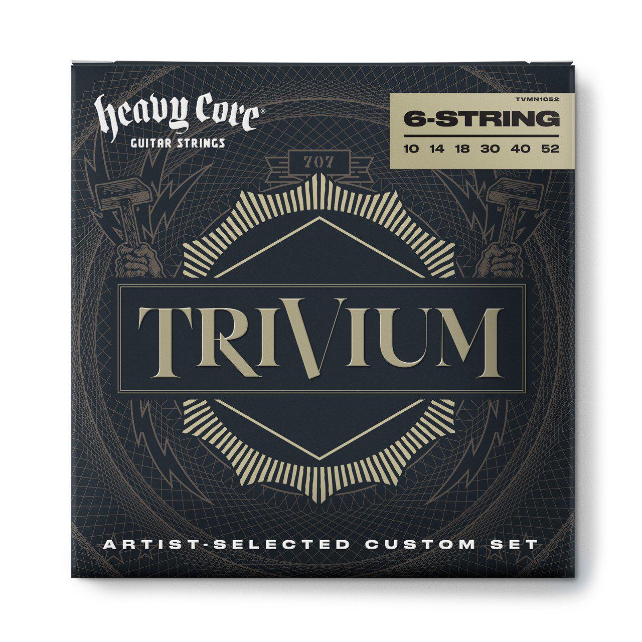 Струни для електрогітари Dunlop TVMN1052 Trivium Nickel Wound (128156)