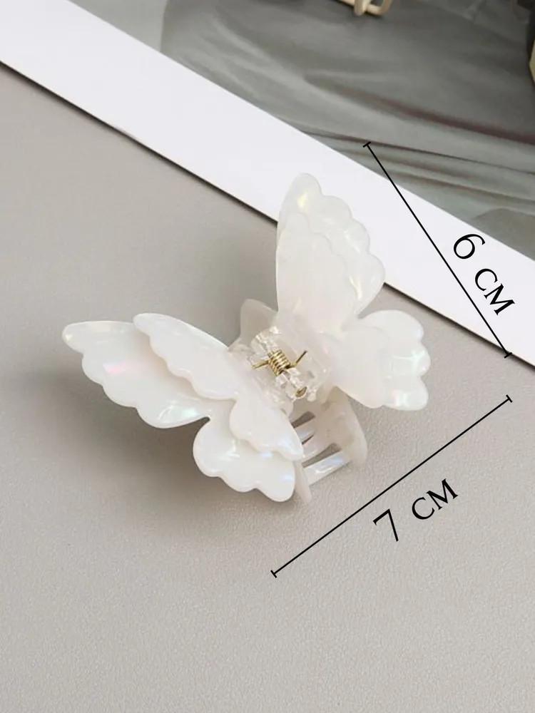 Заколка-зажим бабочка двойные крылья (2651776510) - фото 9