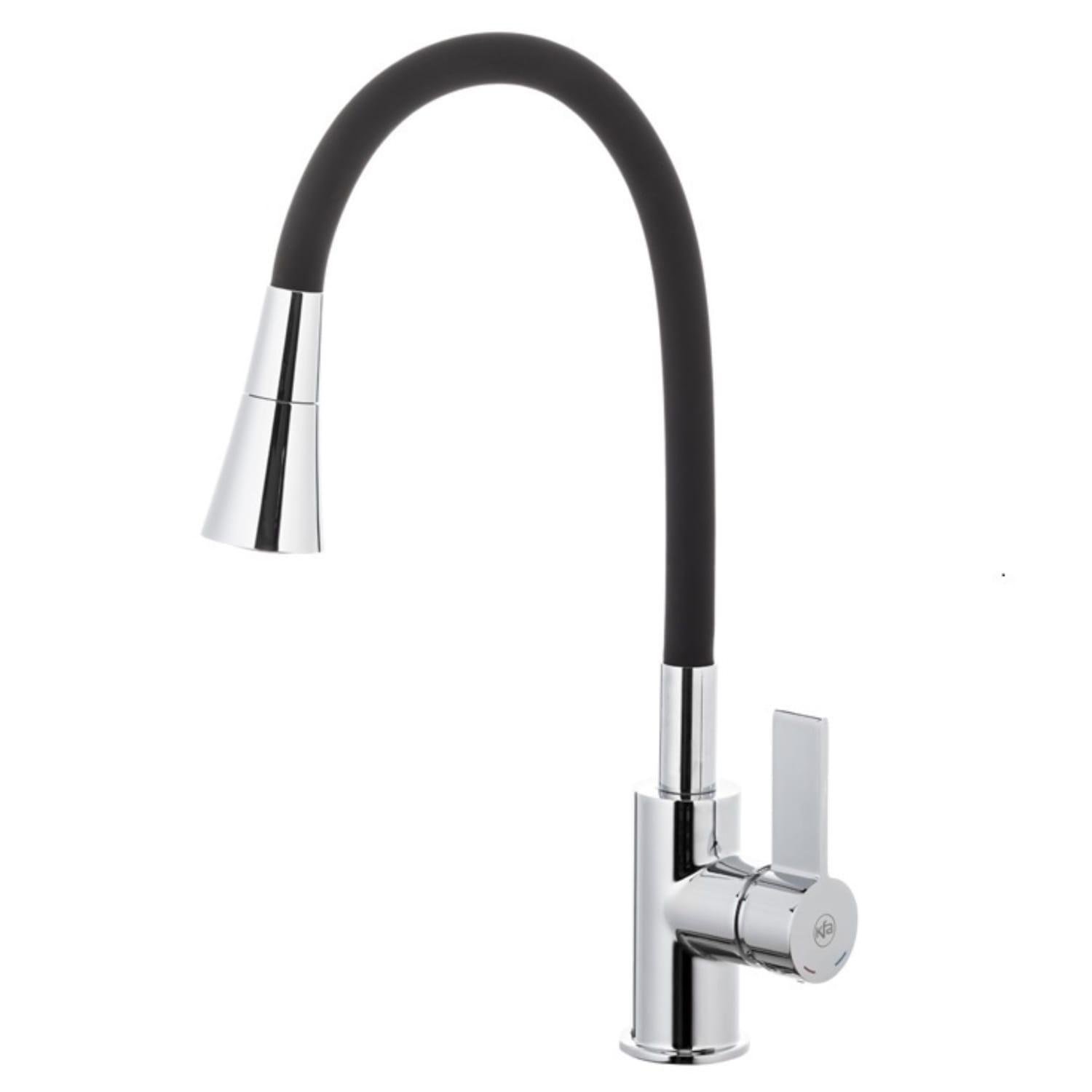 Смеситель для кухни KFA Armatura Rumba Duo однорычажный Черный матовый (6553-925-00)