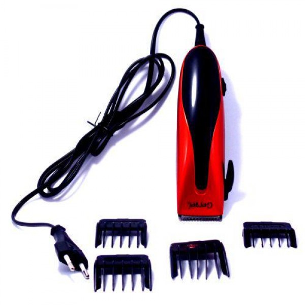 Мужская машинка для стрижки волос Gemei GM-1012 Best hair trimmer Red (253)