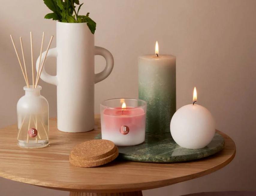 Свеча шар Bolsius 145 мм Ivory - фото 3