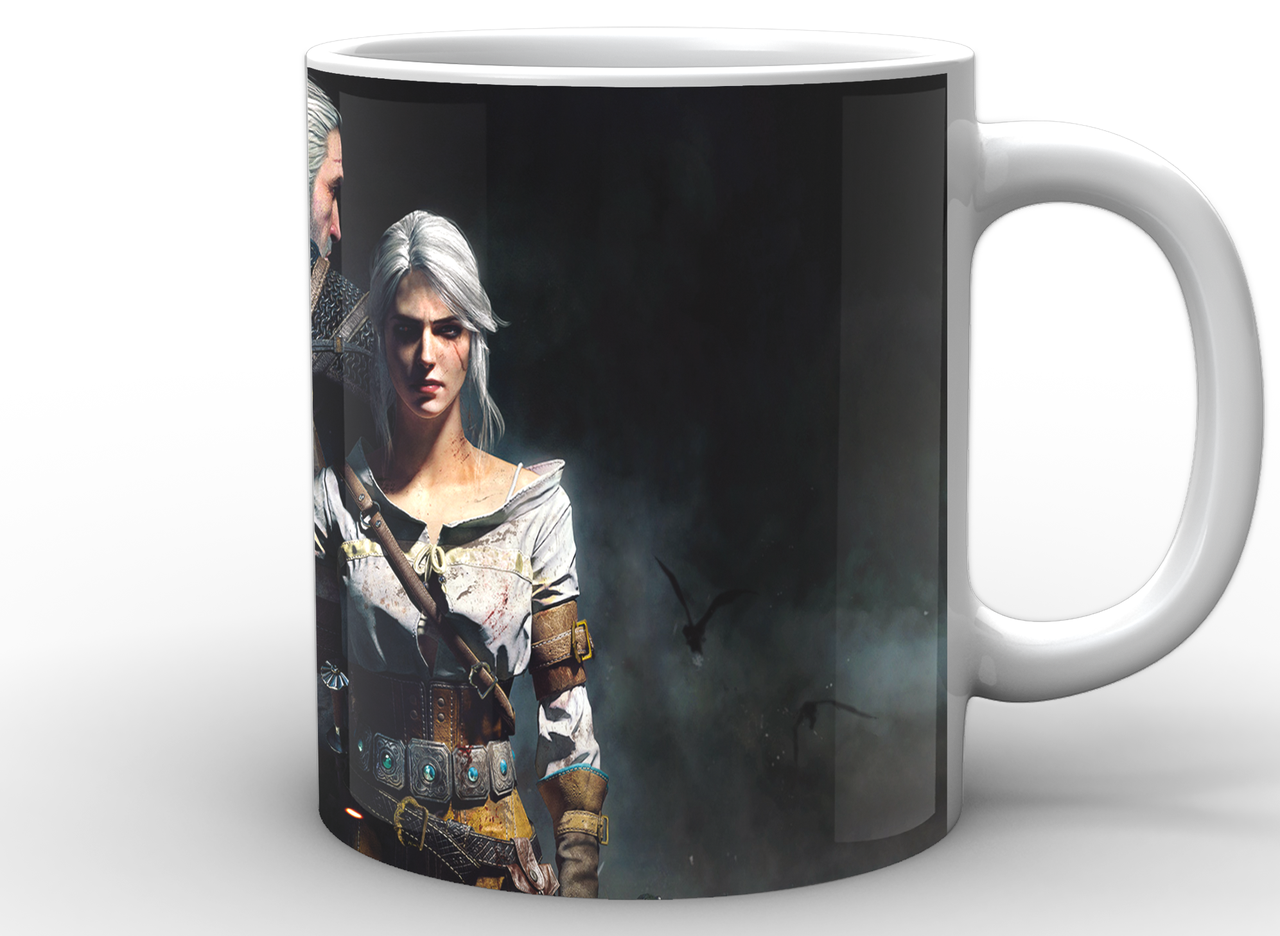 Чашка Gee! The Witcher Ведьмак Геральт и Цири TW.02.026