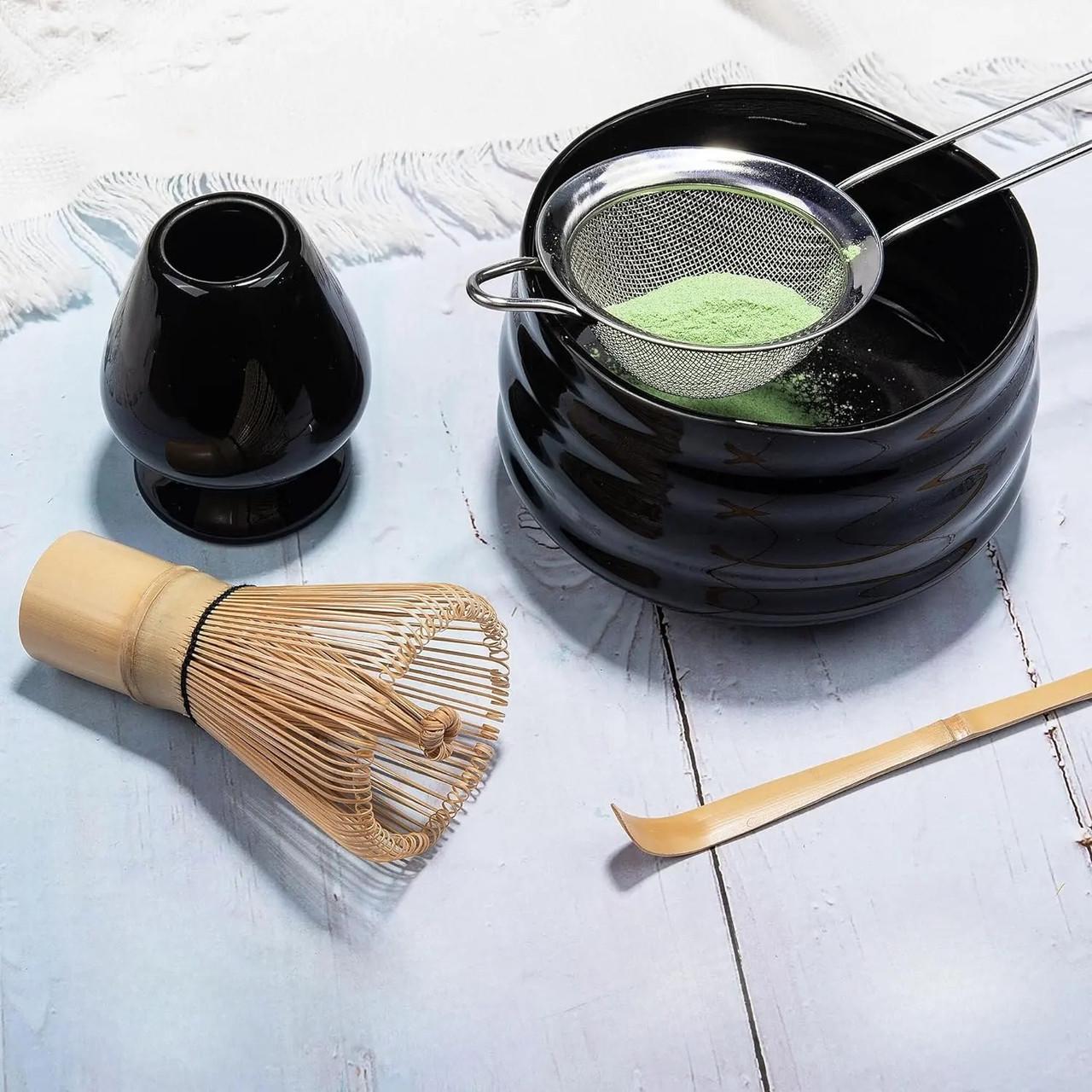 Набір аксесуарів для приготування матчі 5 предметів Black (MC2B) - фото 5 Набір аксесуарів для приготування матчі 5 предметів Black (MC2B) - фото 5