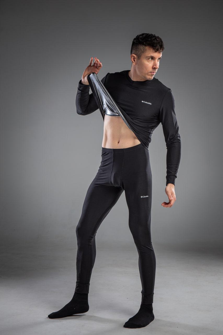 Термобілизна чоловіча Columbia Omni 7823 S Чорний (8815879) - фото 2