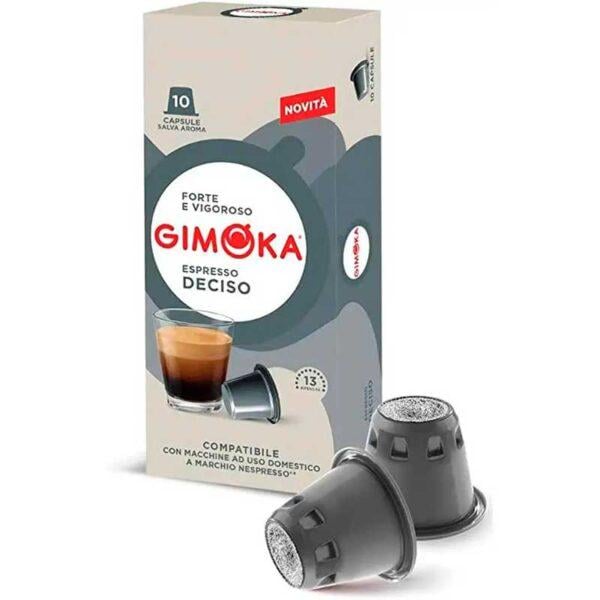 Кофе в капсулах Nespresso Gimoka Deciso 10 шт. (11311) Кофе в капсулах Nespresso Gimoka Deciso 10 шт. (11311)