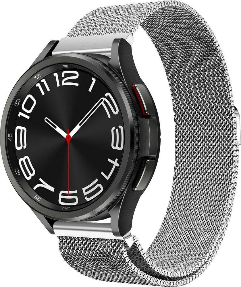 Петля миланская Milano для Galaxy Watch 6 Classic 43 мм Silver (37652-59) Петля миланская Milano для Galaxy Watch 6 Classic 43 мм Silver (37652-59)