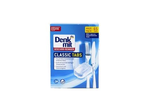 Таблетки для посудомоечной машины Denkmit Classic Tabs 65 шт.