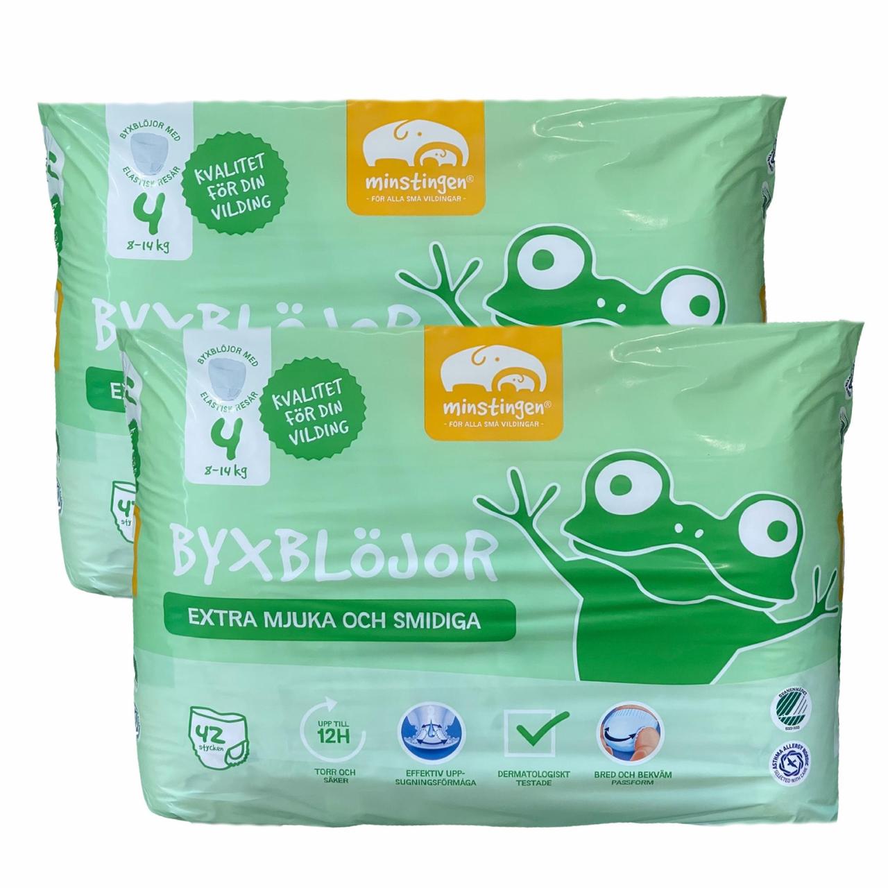 Підгузки-трусики Byxblojor 4 8-14 кг 84 шт. (2490086248)