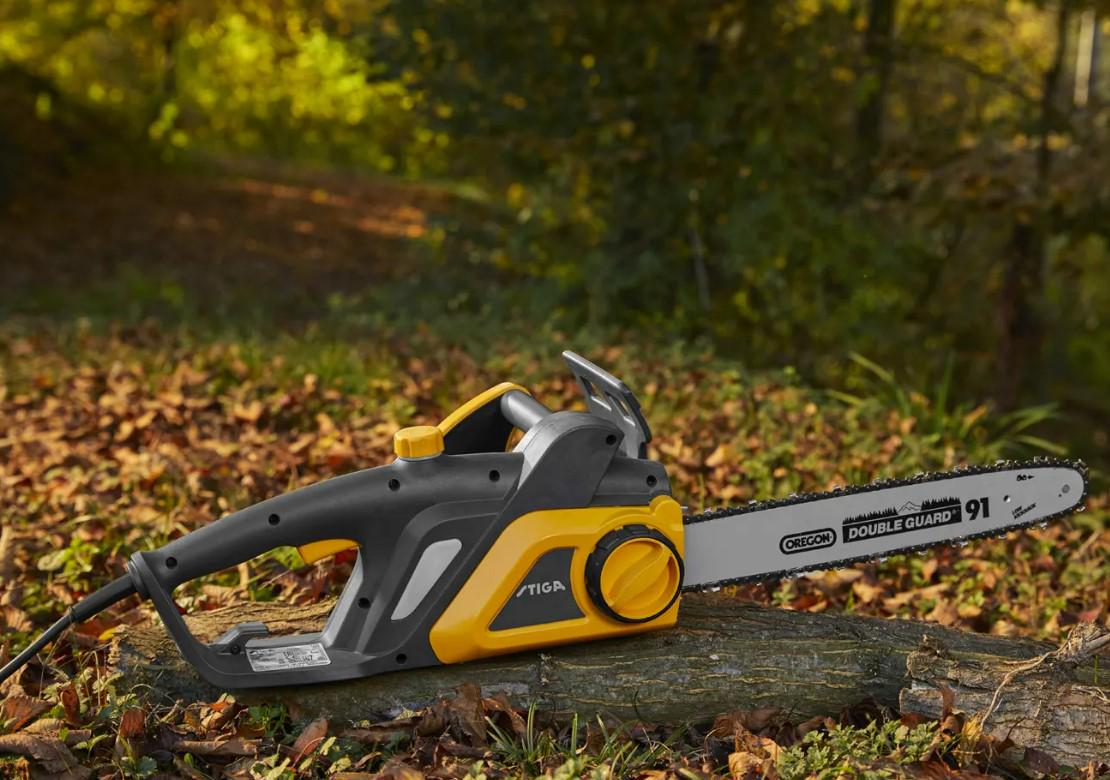 Пила цепная электрическая Stiga CS122c-40 (52448) - фото 2 Пила цепная электрическая Stiga CS122c-40 (52448) - фото 2