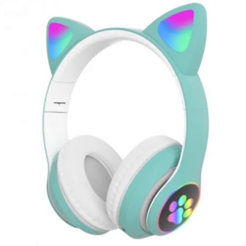 Наушники беспроводные с подсветкой Cat STN-28 Mint (13152131)