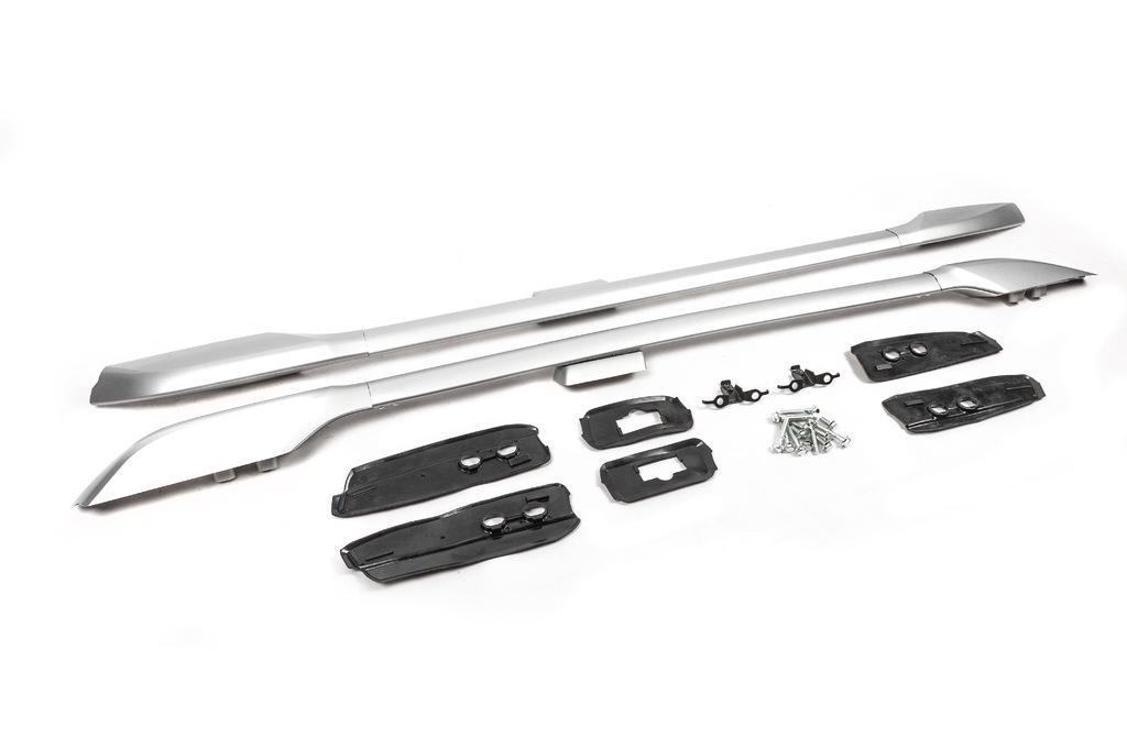 Рейлинги автомобильные для Toyota Land Cruiser Prado 150 Серый (74384)