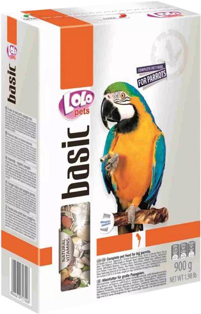 Корм для крупных попугаев Lolo Pets 900 г (356647)