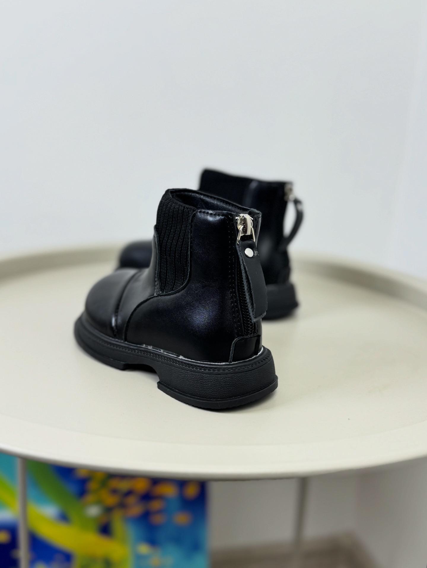 Ботинки детские осенние 1643 г. 30 Черный (30220116) - фото 4 Ботинки детские осенние 1643 г. 30 Черный (30220116) - фото 4