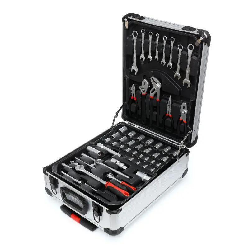 Набор инструментов для дома универсальный Kraft&Dele 188 шт. в чемодане Серебряный - фото 8 Набор инструментов для дома универсальный Kraft&Dele 188 шт. в чемодане Серебряный - фото 8