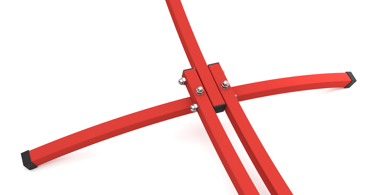 Стійка для двомісного гамака WCG металева з кріпленням для дому/дачі/саду Червоний (WCGR-RD1) - фото 7