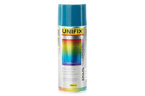 Эмаль акриловая универсальная Unifix 400 мл глянцевая RAL 5021 Морская волна (84563) Эмаль акриловая универсальная Unifix 400 мл глянцевая RAL 5021 Морская волна (84563)