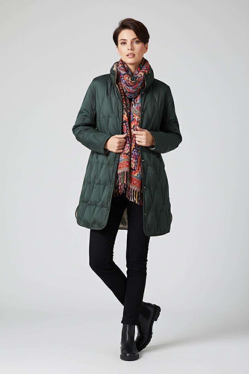 Куртка женская Number Nine DR-60 демисезонная S Изумрудный (DR-60-S) - фото 4 Куртка женская Number Nine DR-60 демисезонная S Изумрудный (DR-60-S) - фото 4