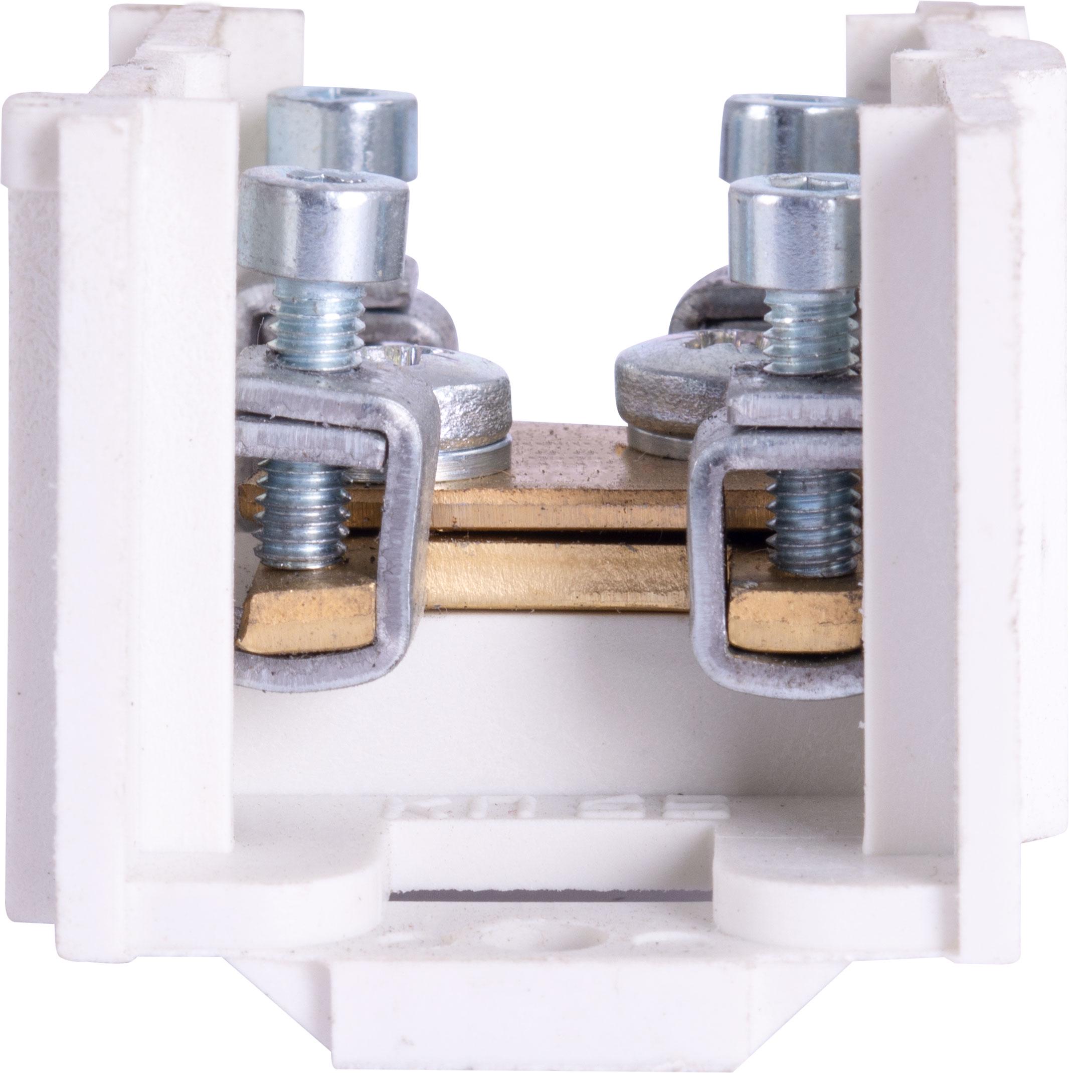 Колодка клеммная проходная E.NEXT e.tc.main.brass.35 1х35/4х6 мм2 латунний контакт (p0820001) - фото 2