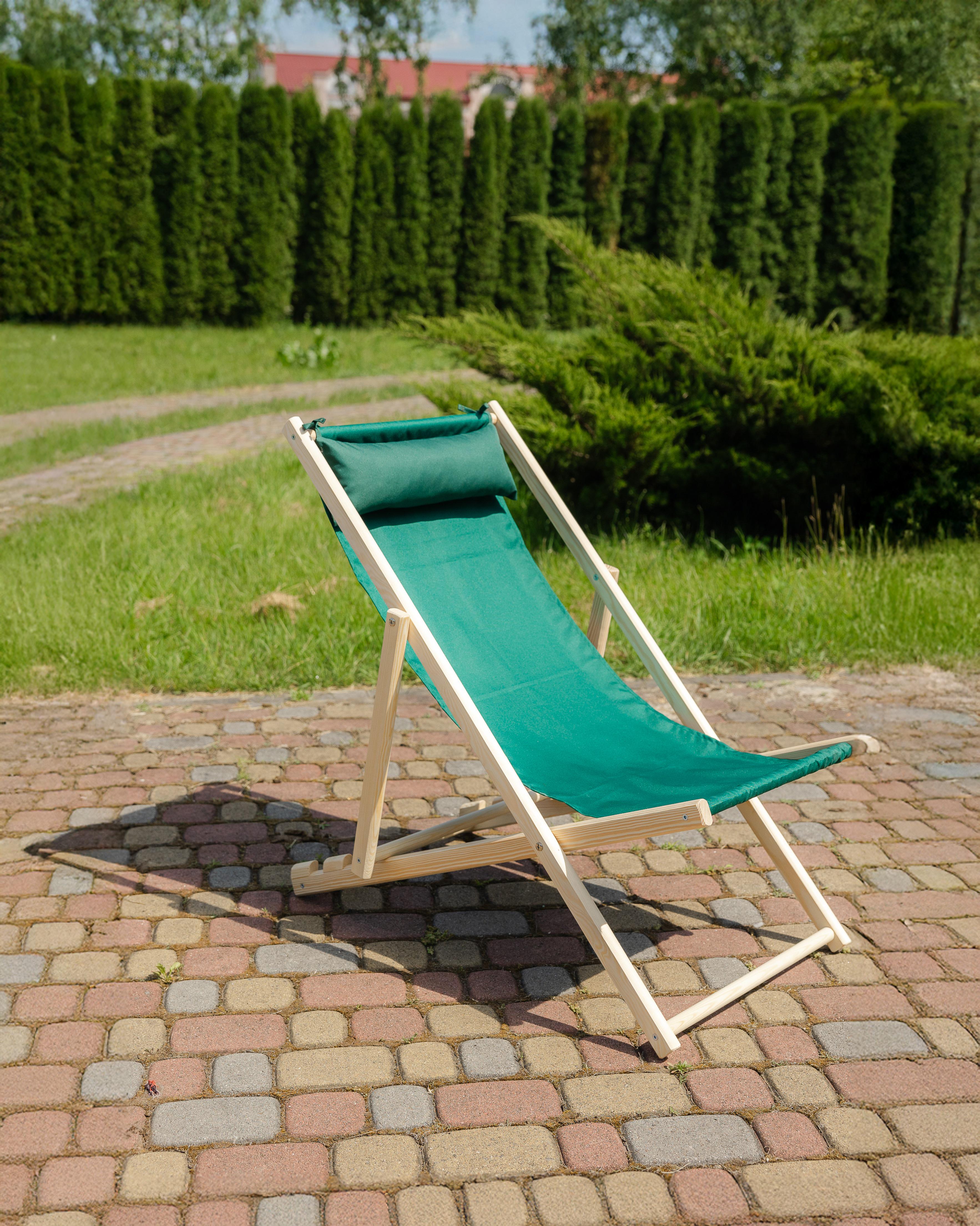 Шезлонг для дачи тканевый XRmaster с подушкой Изумрудный (0001487) - фото 3 Шезлонг для дачи тканевый XRmaster с подушкой Изумрудный (0001487) - фото 3