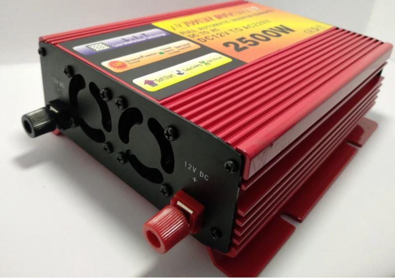 Перетворювач Power Inverter 2500W DC 12V to AC220V (000022186)