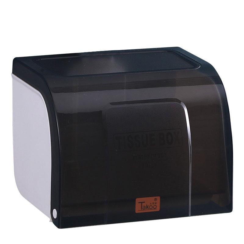 Держатель-бокс Takoo T-508 для туалетной бумаги Black Держатель-бокс Takoo T-508 для туалетной бумаги Black