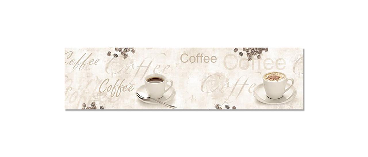 Наліпка вінілова на кухню Zatarga Чашка кави 650х2500 мм (1283915297) Наліпка вінілова на кухню Zatarga Чашка кави 650х2500 мм (1283915297)