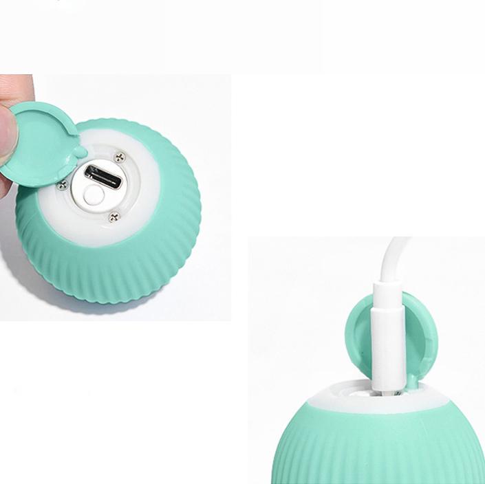 Іграшка для кішок М'ячик 11114 4,3 см Бірюзовий (4570814) - фото 2