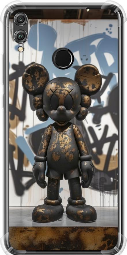Чехол на Huawei Honor 8X Bronze kaws v2 (6098sp-1596-42517)