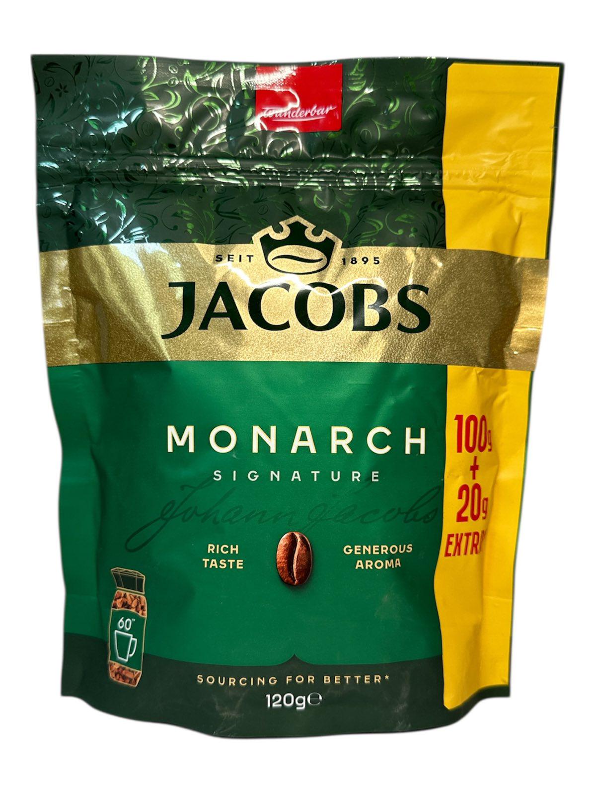 Кофе растворимый Jacobs Monarch 120 г (438)