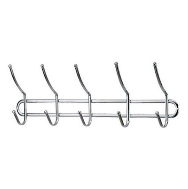 Вішалка для одягу Besser 0908 хромована на 5 крючків (2719308)