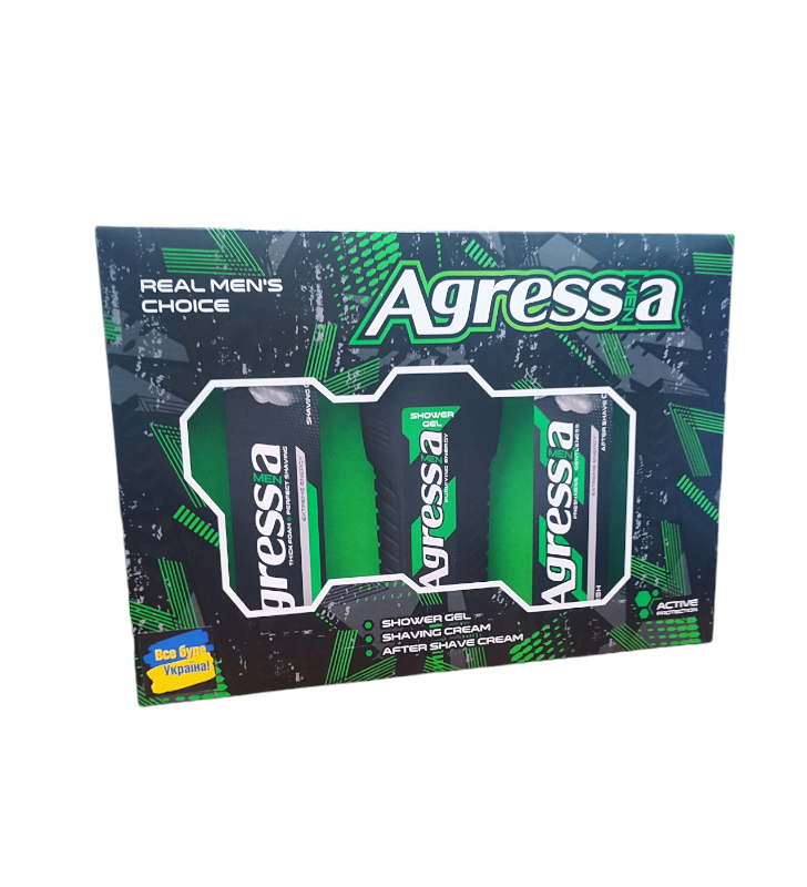 Набор подарочный мужской Agressia Fresh NPA 021 (4387)