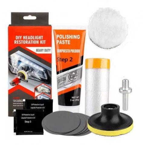 Комплект для восстановления полировки фар авто Visbella (2701058333) Комплект для восстановления полировки фар авто Visbella (2701058333)
