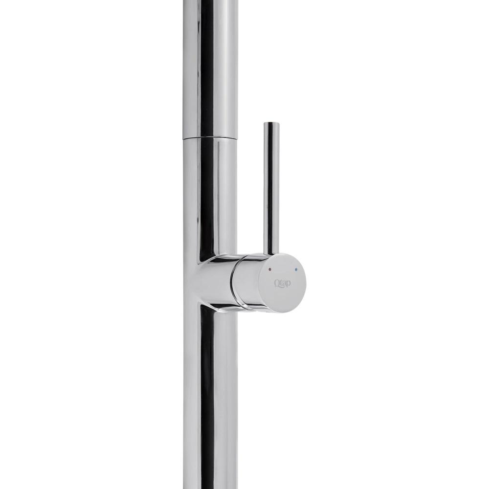 Смеситель для кухни с выдвижным изливом Q-tap Lenicka QTLEN9138103UC Chrome - фото 6 Смеситель для кухни с выдвижным изливом Q-tap Lenicka QTLEN9138103UC Chrome - фото 6