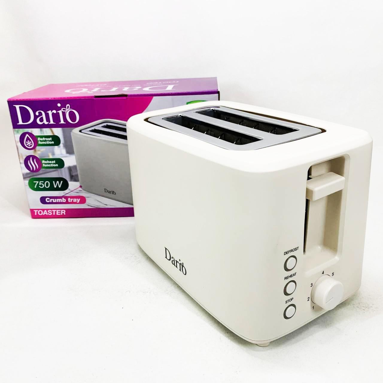 Тостер Dario DT1007 Бежевий