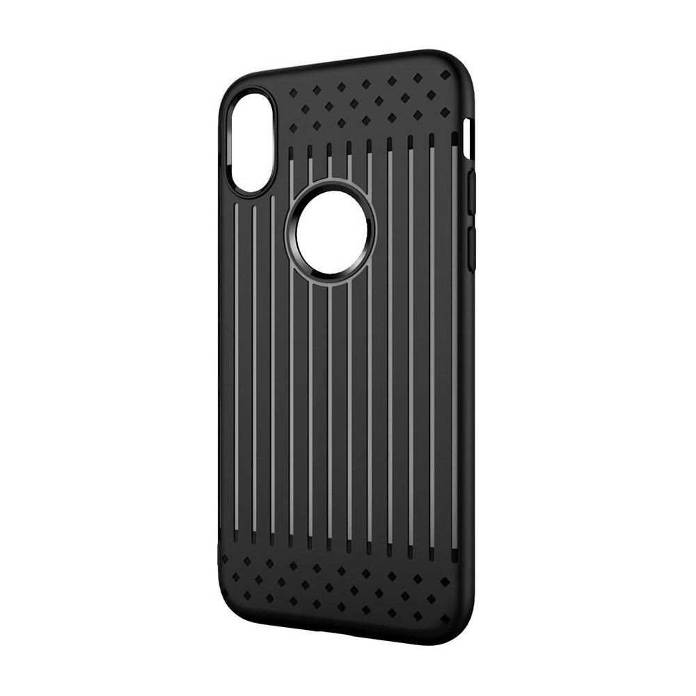 Чехол накладка Primolux Shell TPU для Apple iPhone XS Max Black (831345439)