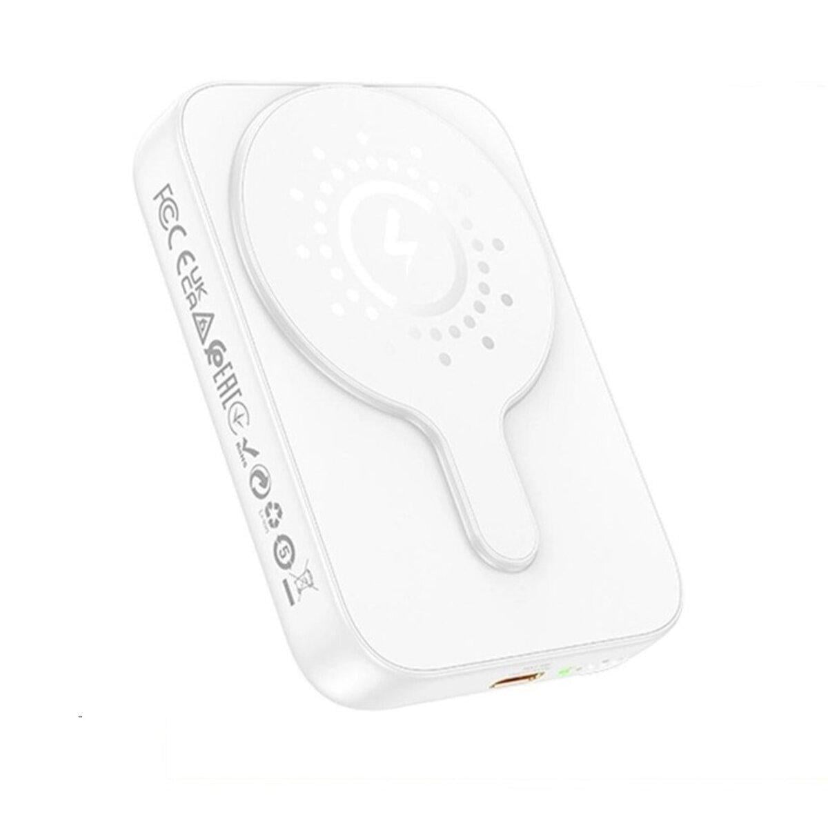 Повербанк Hoco J117A Esteem 10000 mAh 20W USB Type-C поддержка PD QC MagSafe Белый (J117A) Повербанк Hoco J117A Esteem 10000 mAh 20W USB Type-C поддержка PD QC MagSafe Белый (J117A)