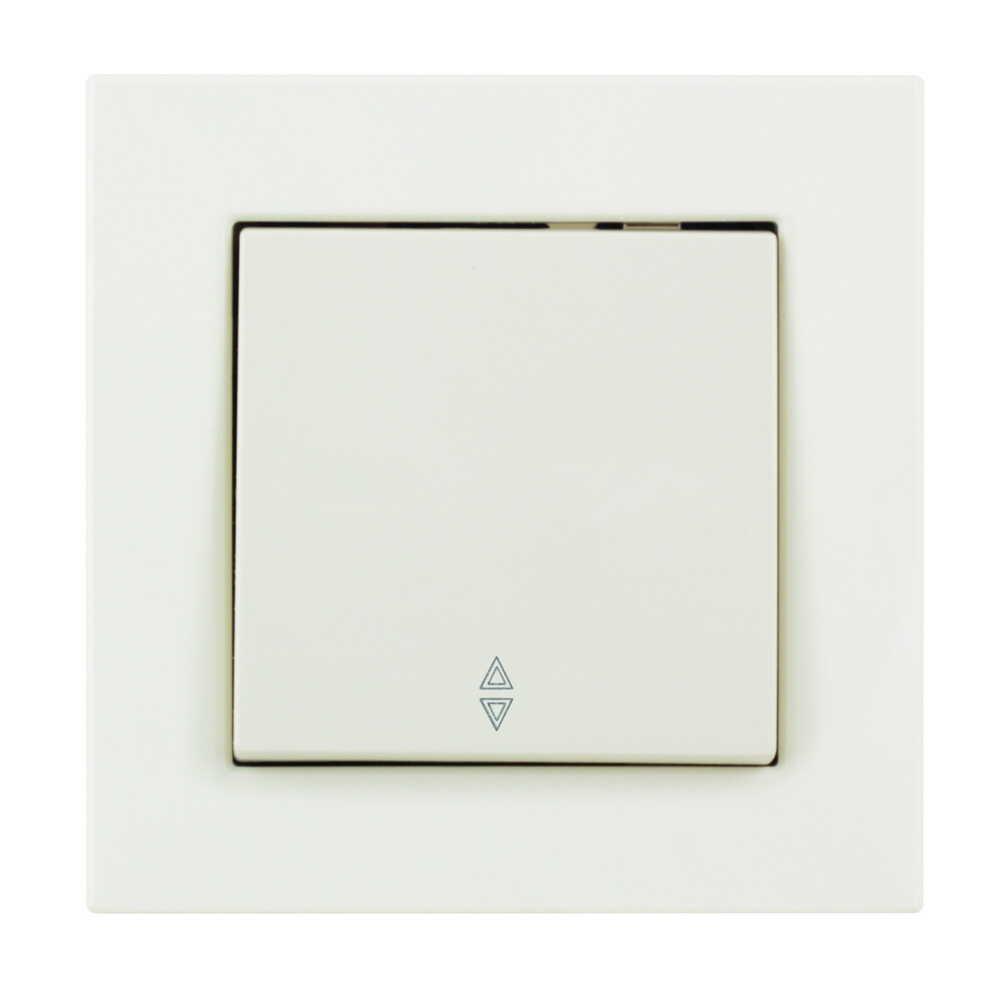 Вимикач Nilson Moda прохідний Білий (21112007)