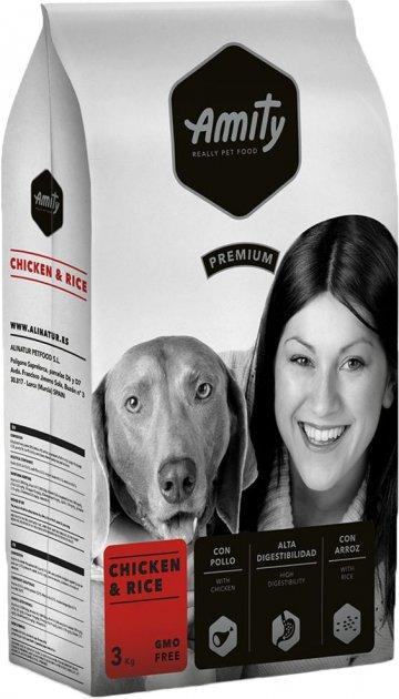 Корм сухой для собак Amity Chicken&Rice 3 кг (1227265808) - фото 1 Корм сухой для собак Amity Chicken&Rice 3 кг (1227265808) - фото 1
