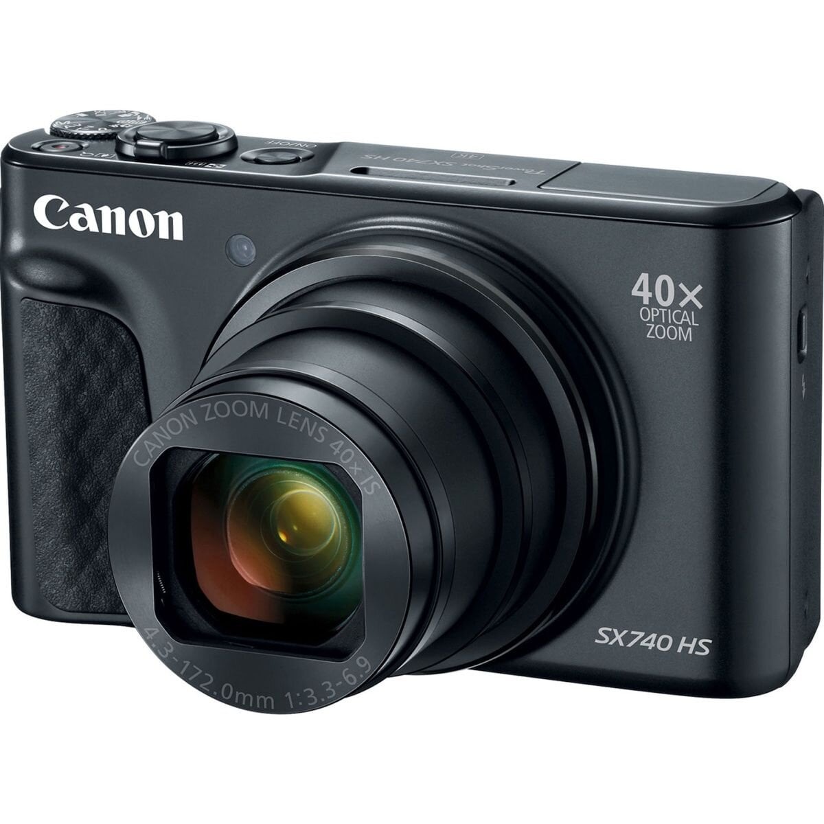 Компактний фотоапарат Canon PowerShot SX740 HS Black (2955C012)