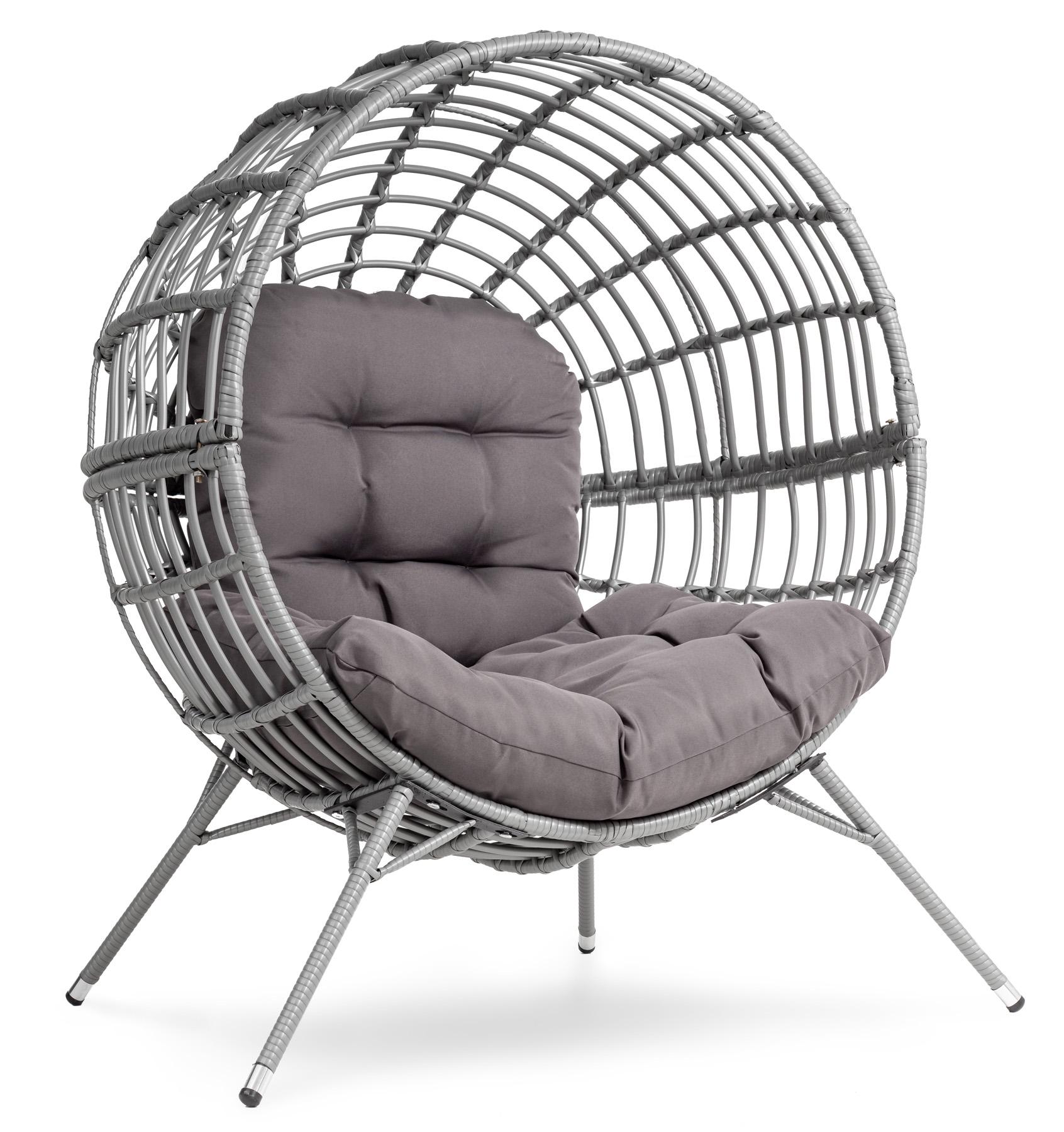 Кресло садовое di Volio Arancia Серо-графитовый