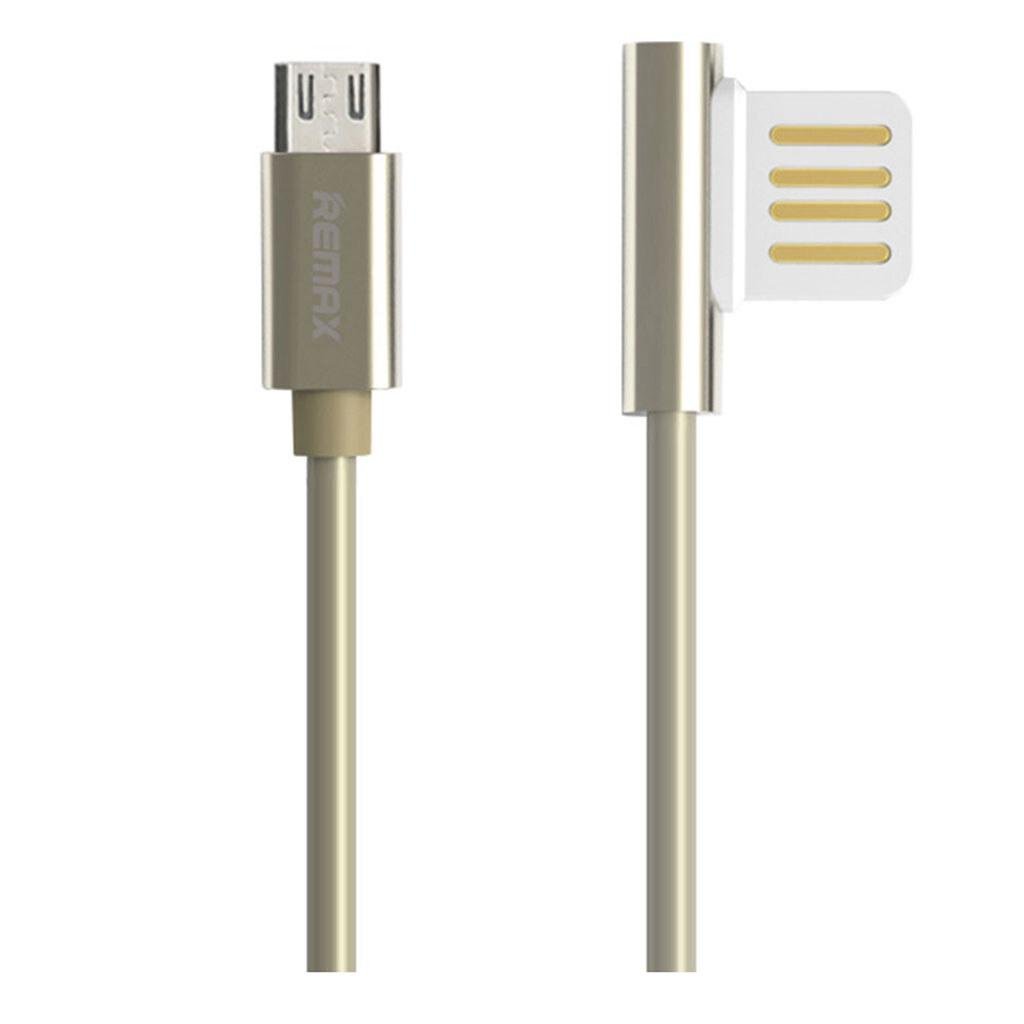 Кабель Remax RC-054m USB МicroUSB Emperor 1 м Золотой (6954851261247)