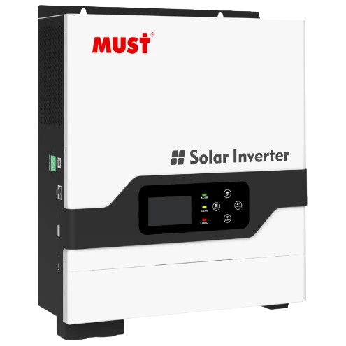 Инвертор гибридный с чистой синусоидой Must PV18-1012 VPM II 1 фаза 1 кВт 12 В 65A 1 MPPT LCD дисплей White (27918812)