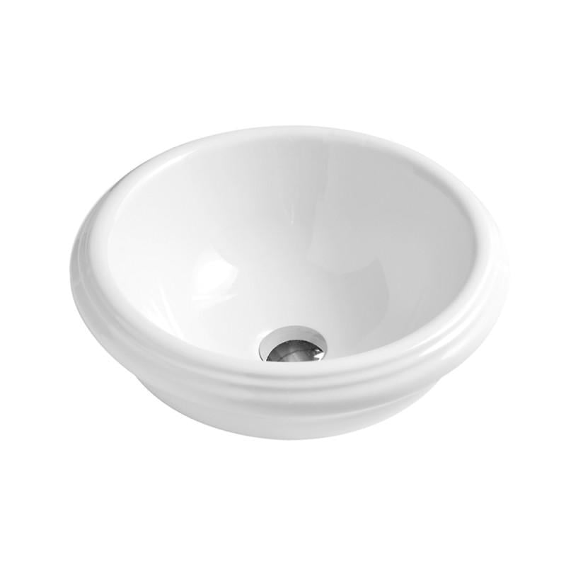 Раковина-чаша Azzurra Charme JUB50B1APP Shiny white (71679)