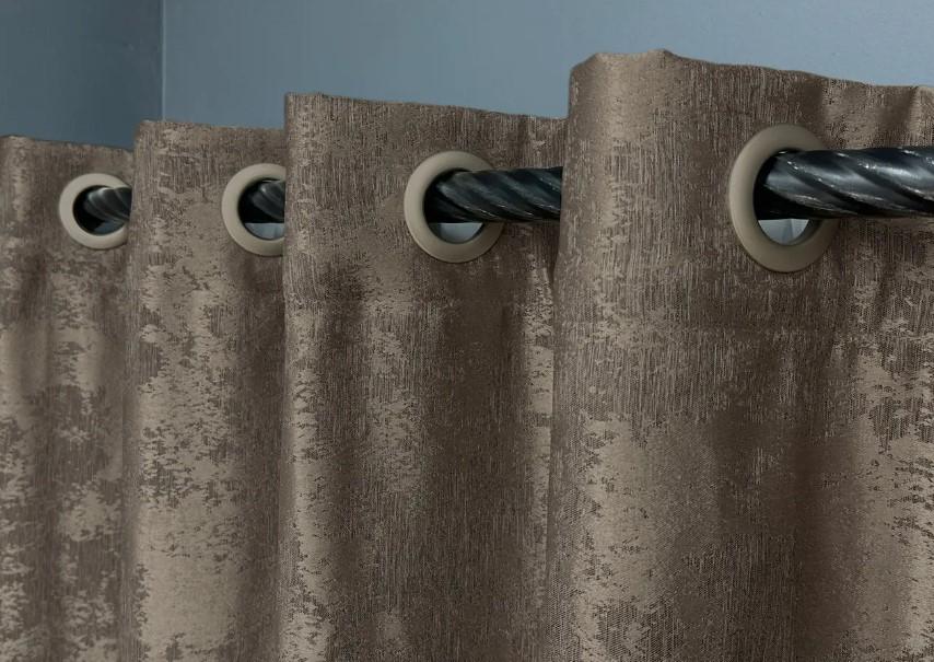 Штори на люверсах Sultan XO жакард 1,5х2,5 м 2 шт. Какао (1486ш 37-0251) - фото 6 Штори на люверсах Sultan XO жакард 1,5х2,5 м 2 шт. Какао (1486ш 37-0251) - фото 6