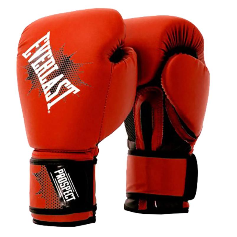 Боксерские перчатки Everlast PROSPECT GLOVES 8 унций Черный/Красный