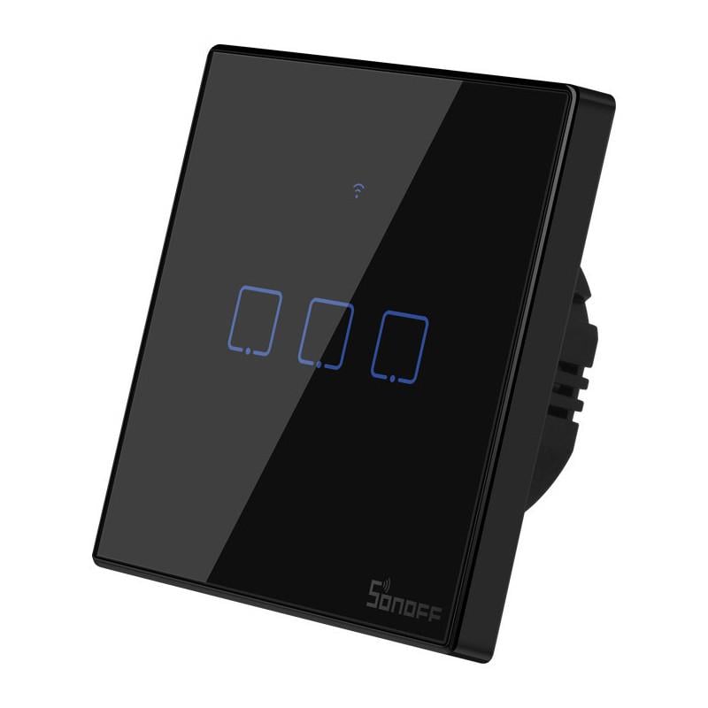 Переключатель умный Sonoff T3EU3C-TX сенсорный Wi-Fi