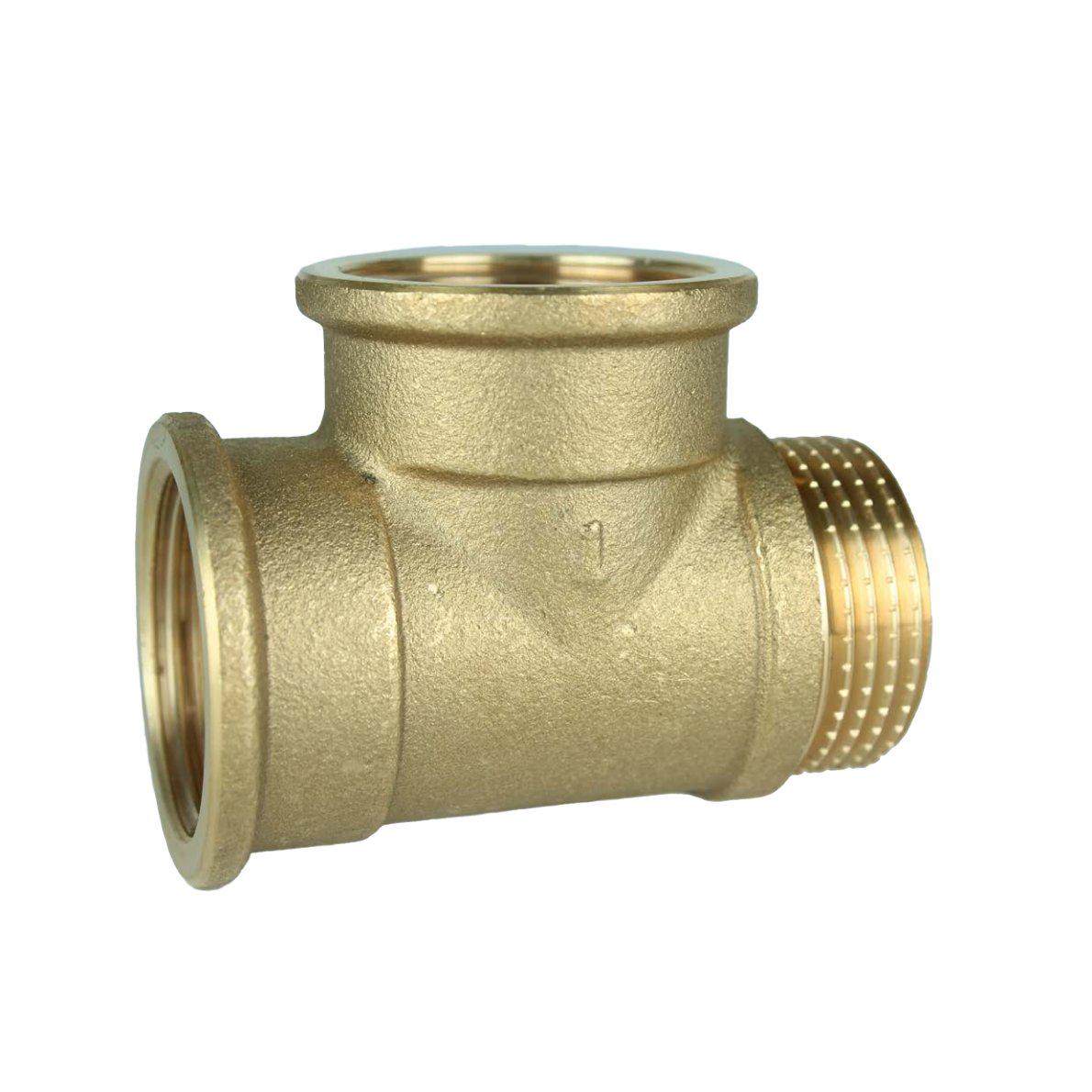 Тройник VA 000027602 латунь внутренняя-внутренняяутренняя-наружная 1" (195963) Тройник VA 000027602 латунь внутренняя-внутренняяутренняя-наружная 1" (195963)