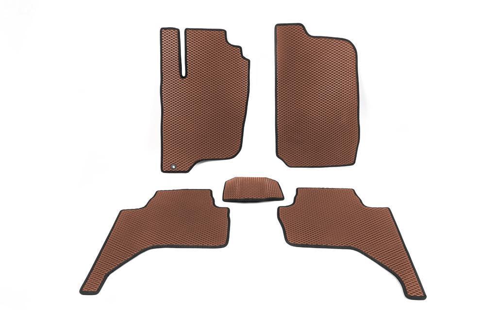 Коврики EVA Digital Designs для Mitsubishi L200 2006-2015 гг. этилвинилацетат Коричневый